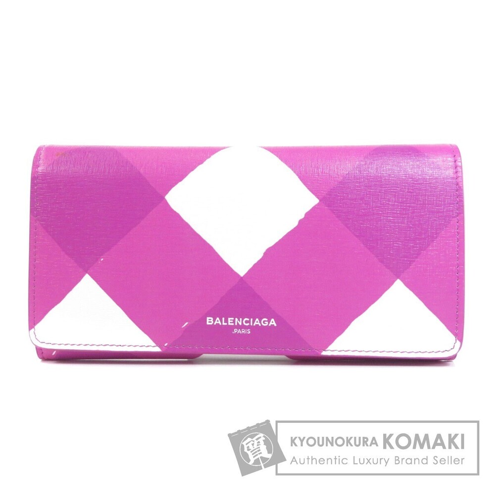 Balenciaga Essen Money Long Wallet Leather